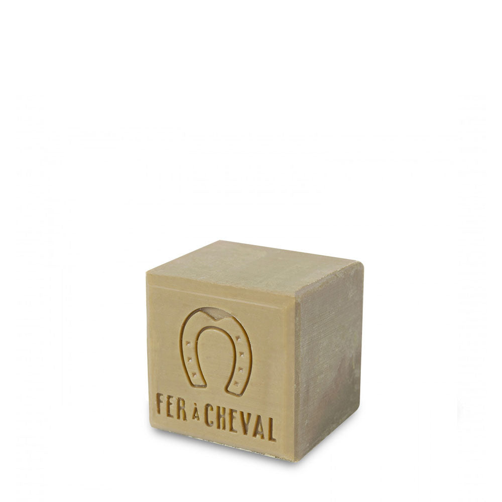 Fer à Cheval Cubes savon Marseille olive gravé 100g personnalisé