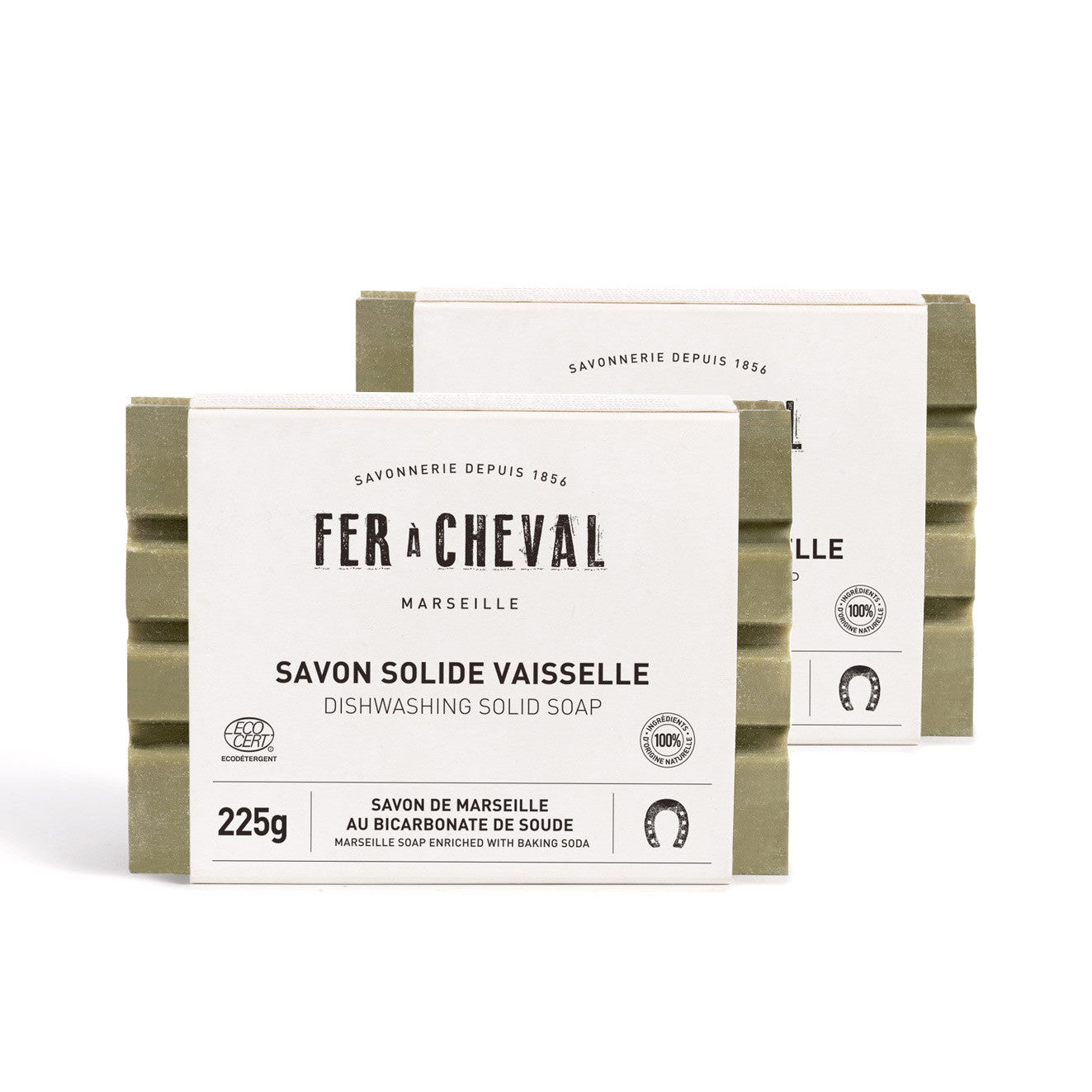 NCDSM Cuisine Duo Savon Vaisselle solide bicarbonate 2x225g
