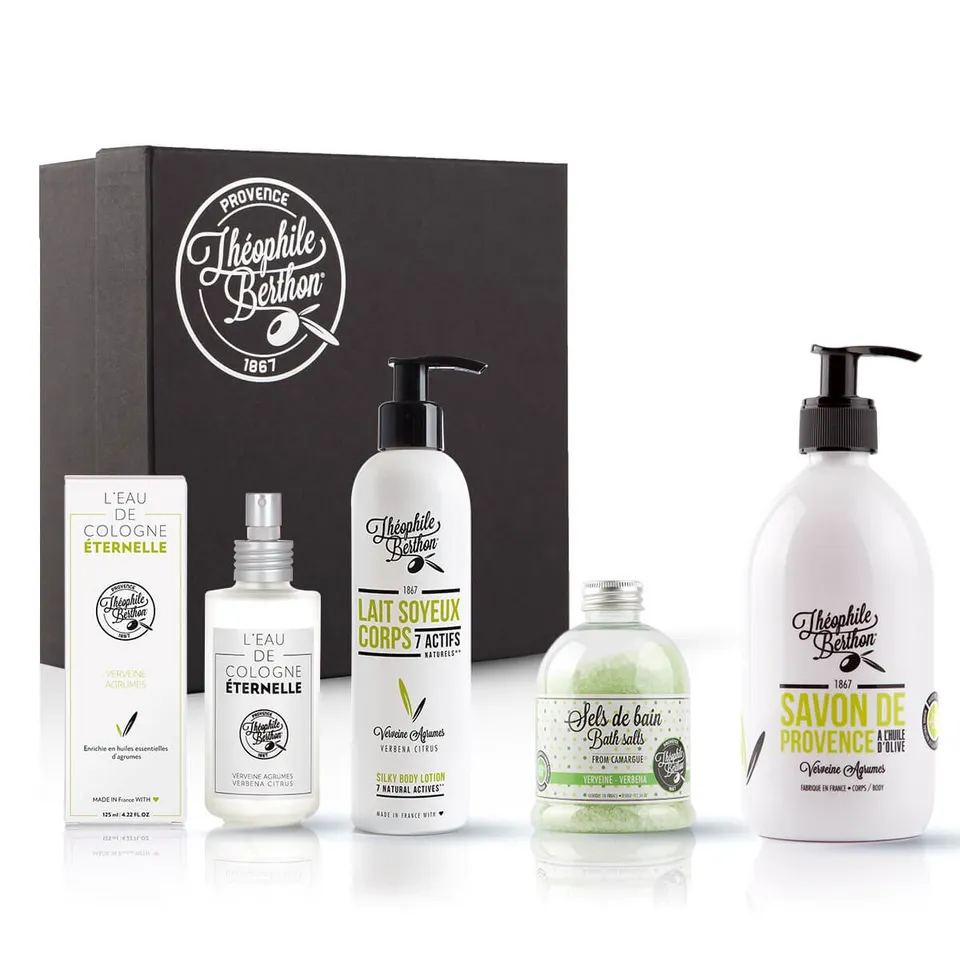 Théophile Berthon Coffret Vitalité coffret cadeau verveine agrumes