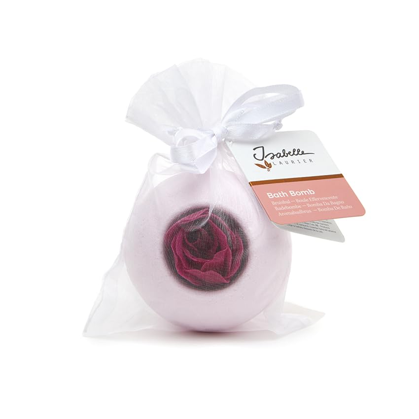 Isabelle Laurier Rosa bombe de bain organza 98% naturel
