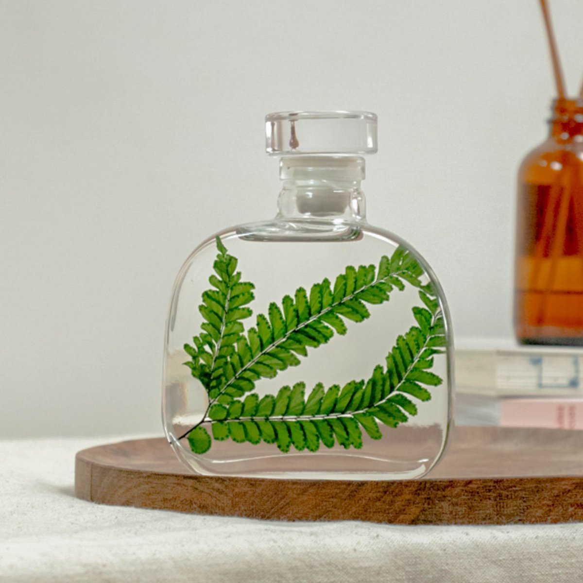 Théophile Berthon Felci Verte plante immergée signature