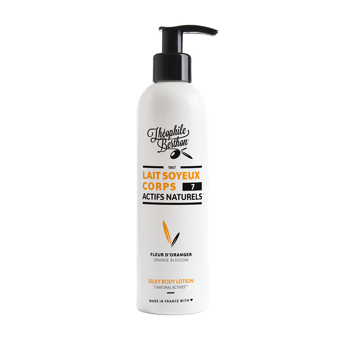 Théophile Berthon Lait Soyeux Corps lait corps fleur d’oranger 240 ml