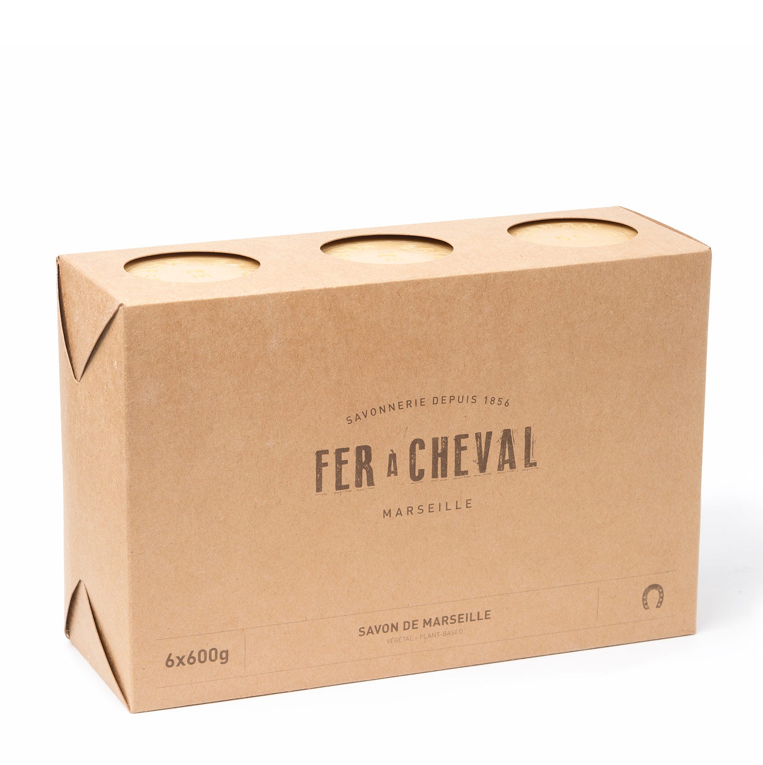 NCDSM Cubes Savon de Marseille végétal 6x600g 72% huiles