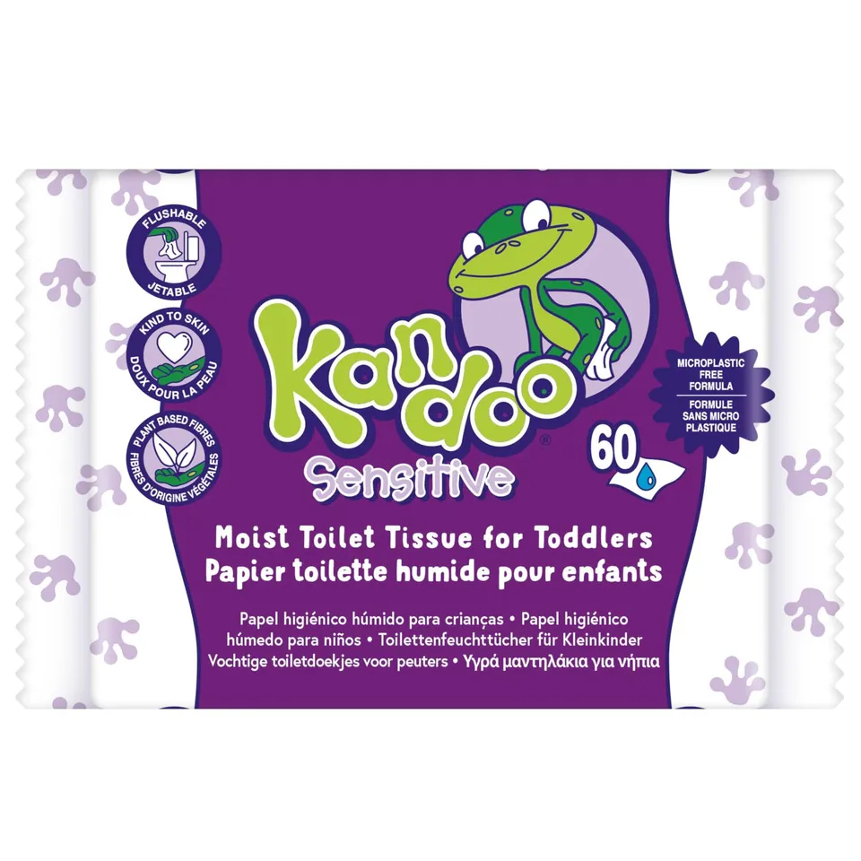 Kandoo Lingettes Sensitive lingettes humides 60 sans parfum