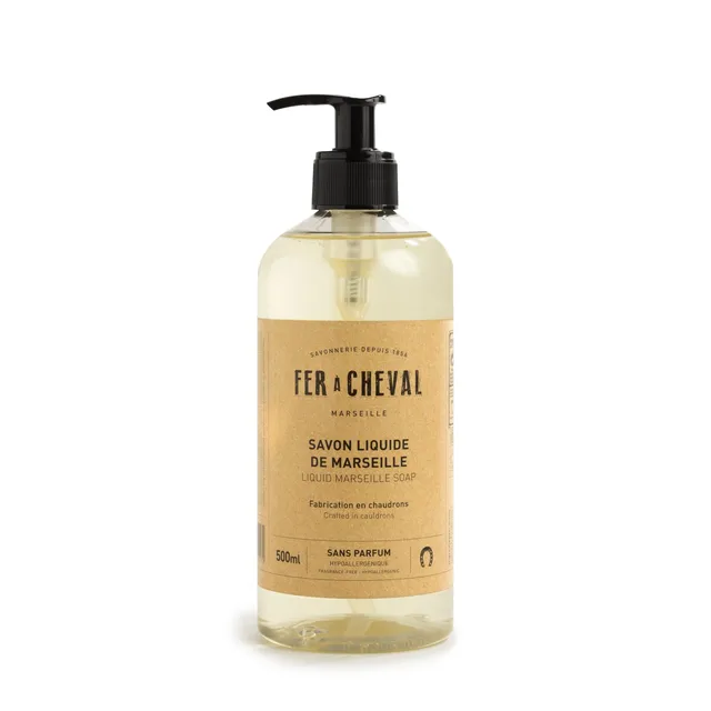 NCDSM Savons Liquides de Marseille Sans Parfum 500ml