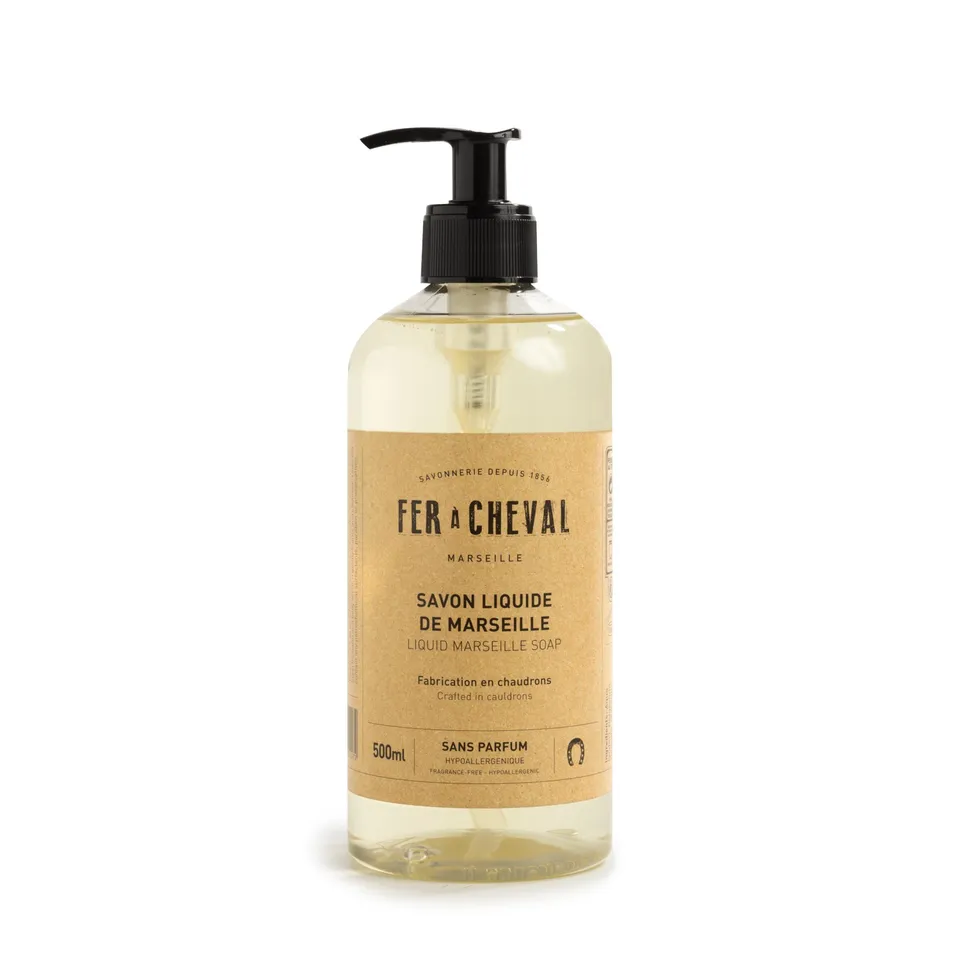 NCDSM Savons Liquides de Marseille Sans Parfum 500ml