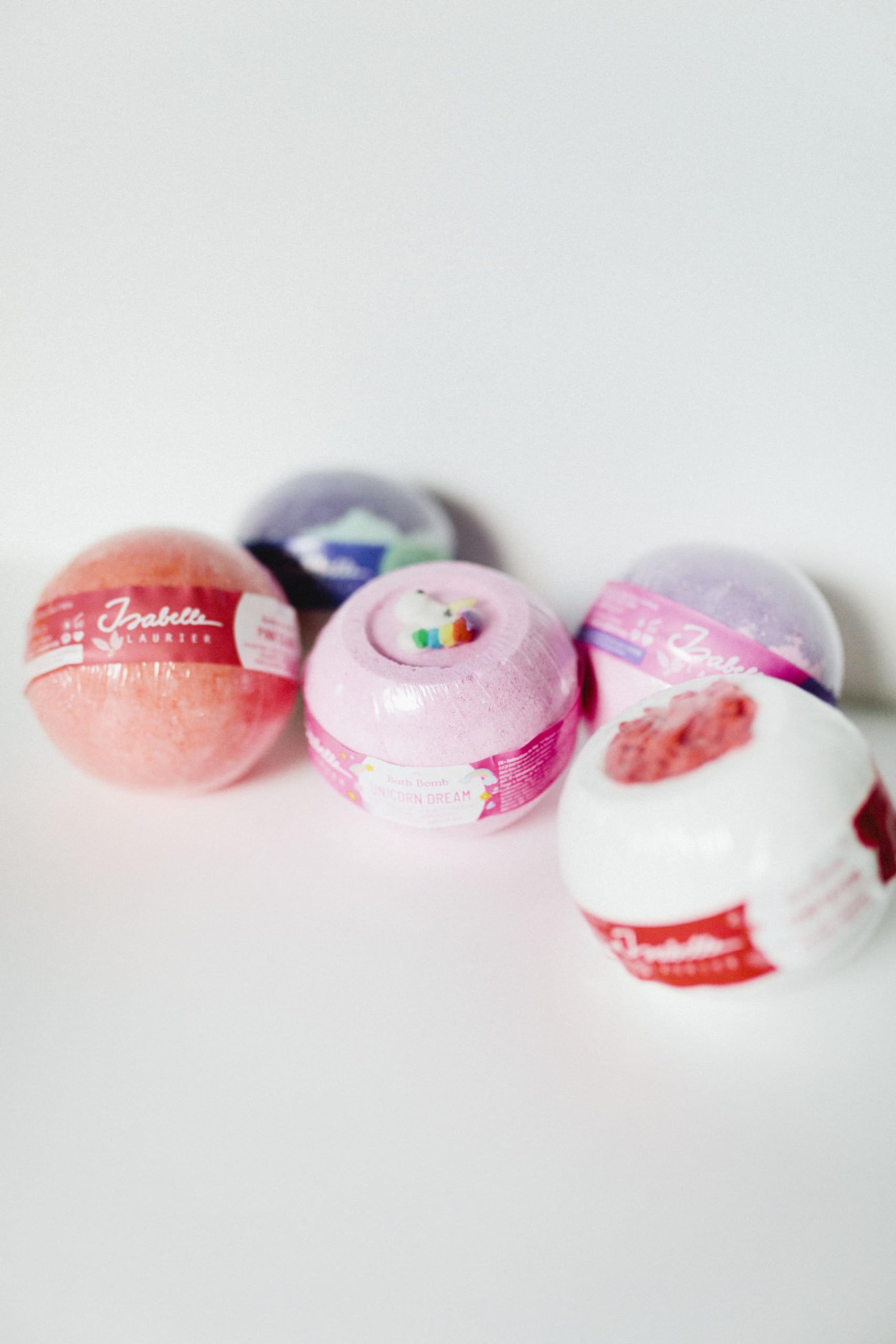 Isabelle Laurier Teens Angel Kiss bombe de bain framboise