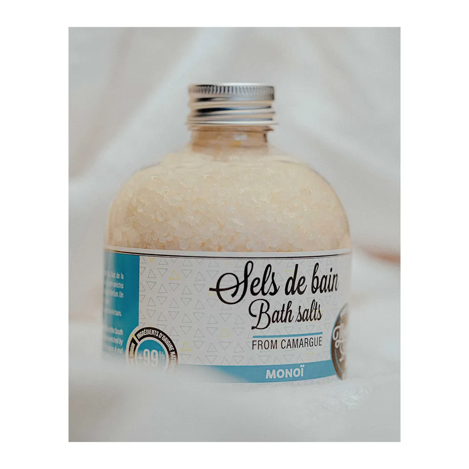 Théophile Berthon Sels de bain de Camargue 350g monoï