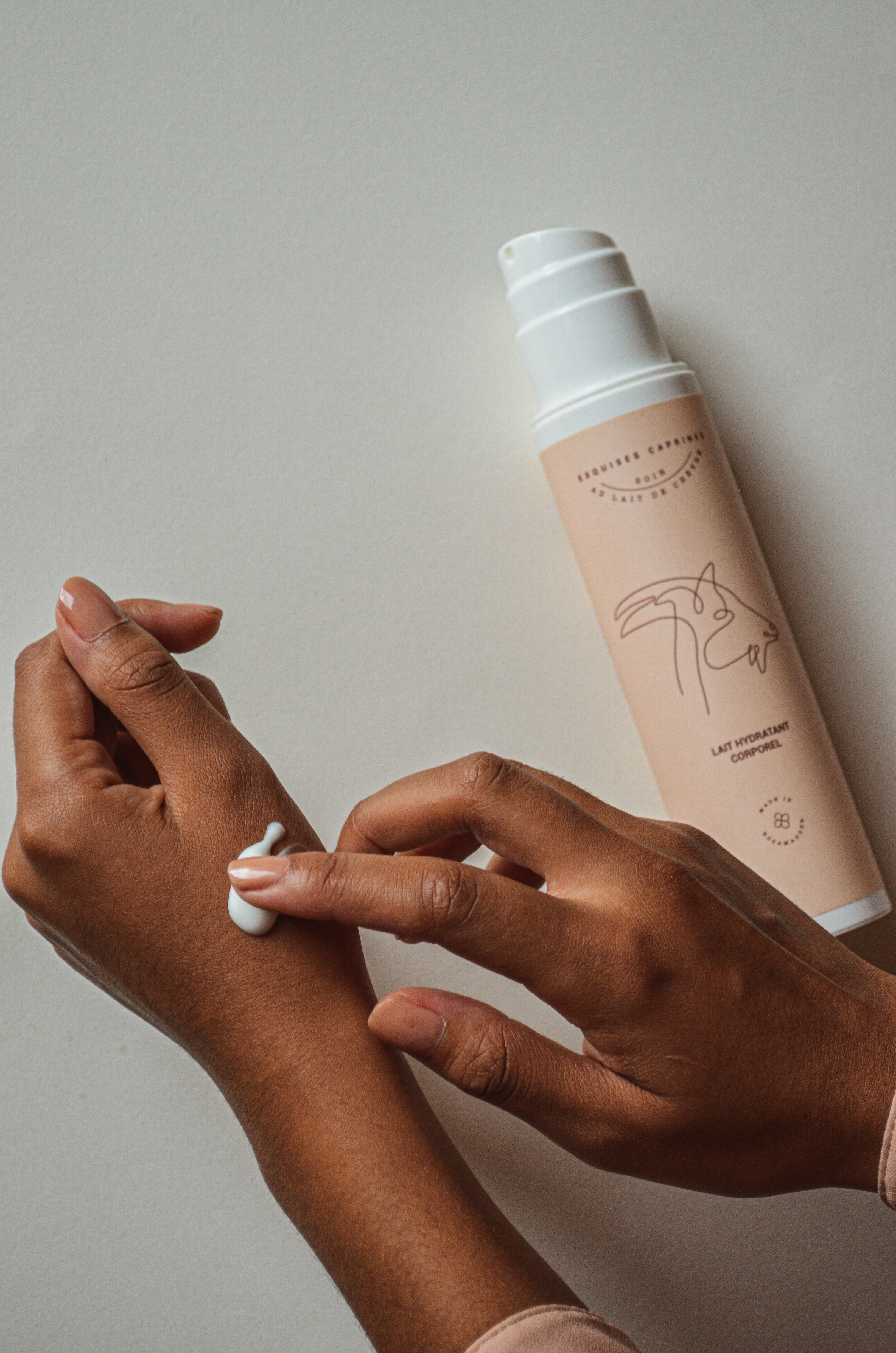 Exquises Caprines Soins lait de chèvre Lait Corporel 200ml sans parfum