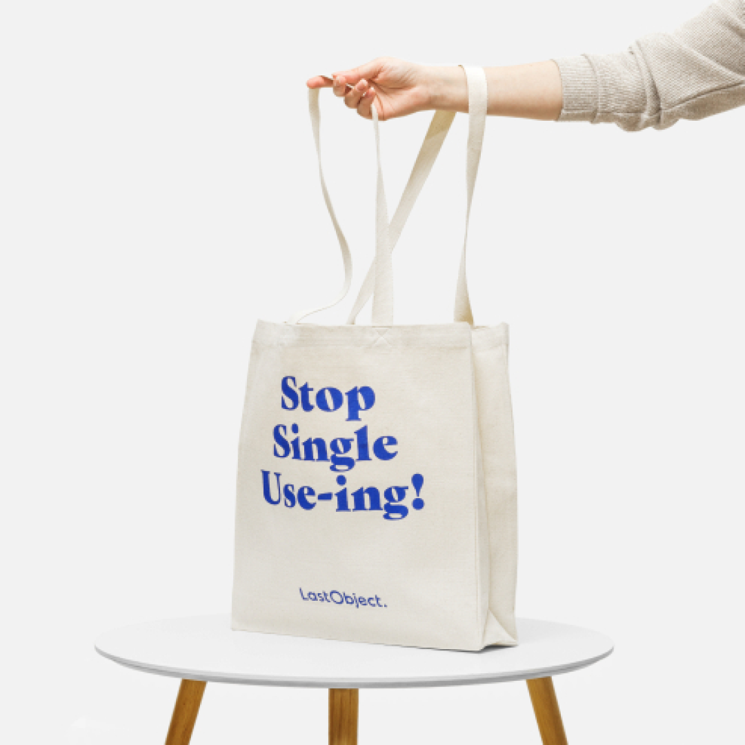 Lastswab Bags Tote Bag sac cabas coton recyclé poche
