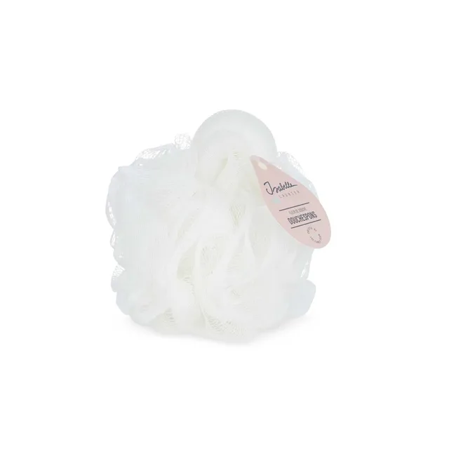 Isabelle Laurier Ladies Fleur de douche éponge blanche bain corps