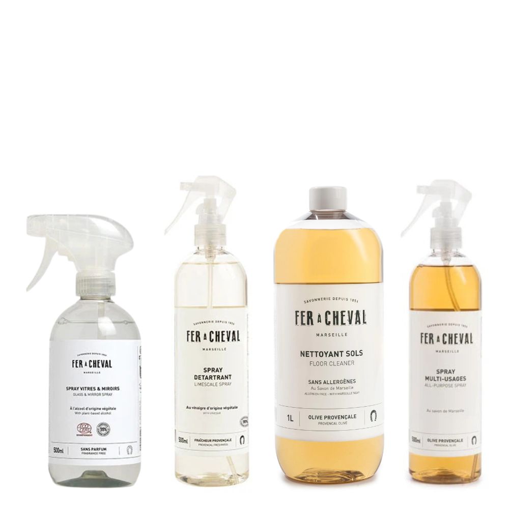 Fer à Cheval Routine Propreté kit nettoyage multi-usages olive