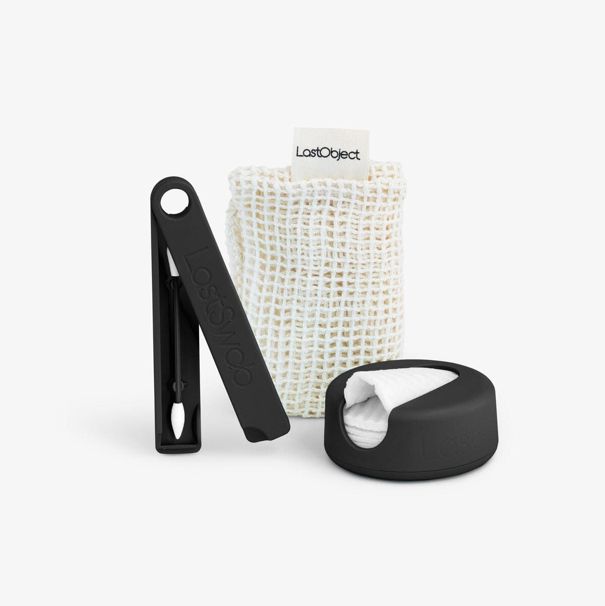 LastSwab Kit démaquillage lavable Essential coton + beauty