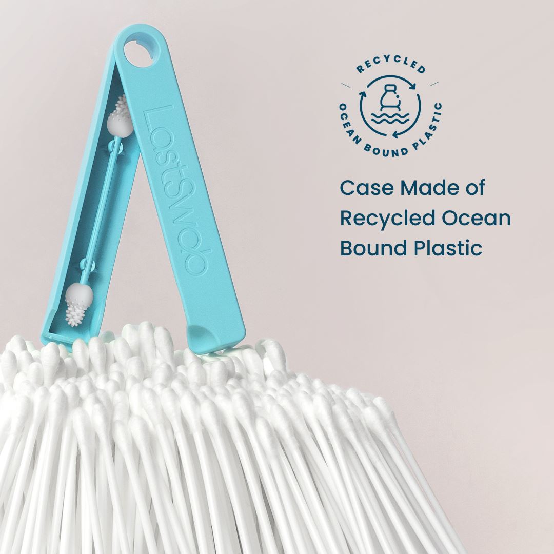 Lastswab Bundles Zero-Waste Baby Kit coffret bébé Essential turquoise