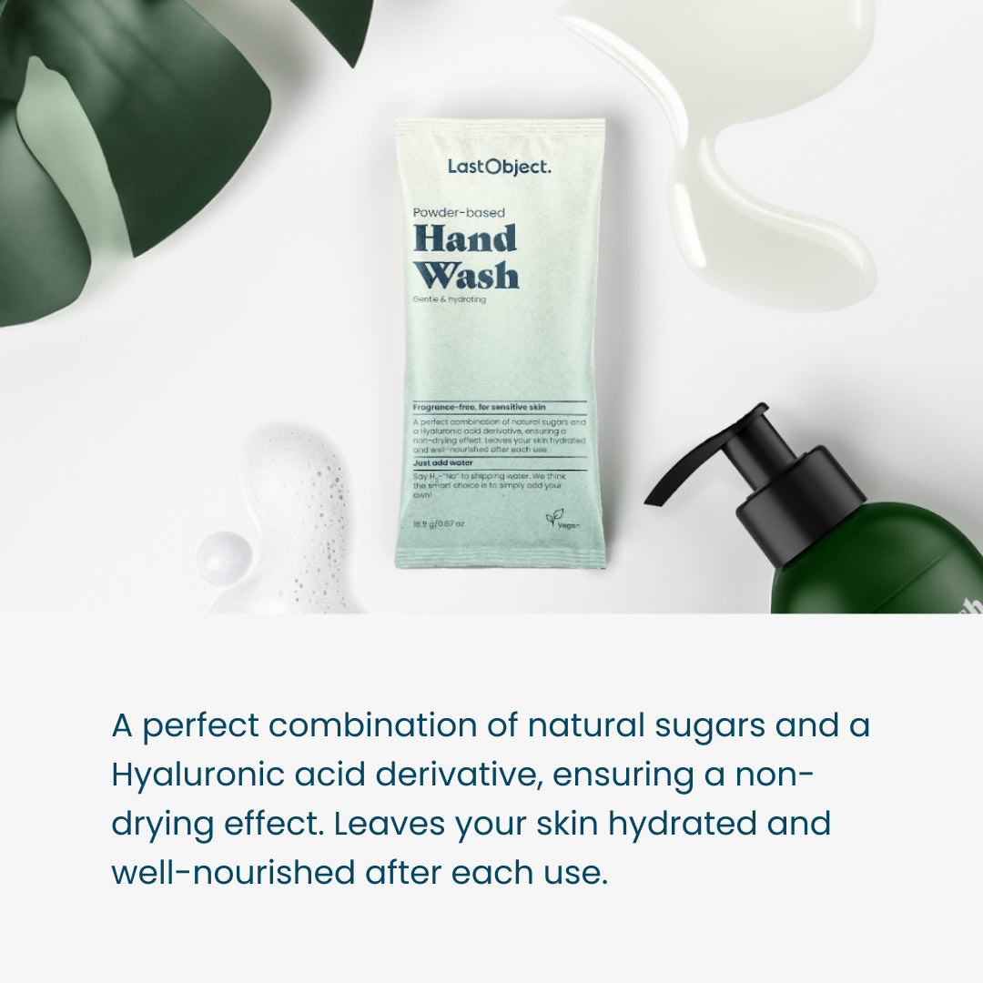 LastSwab Hand Wash savon mains poudre Starter Kit 2x300ml