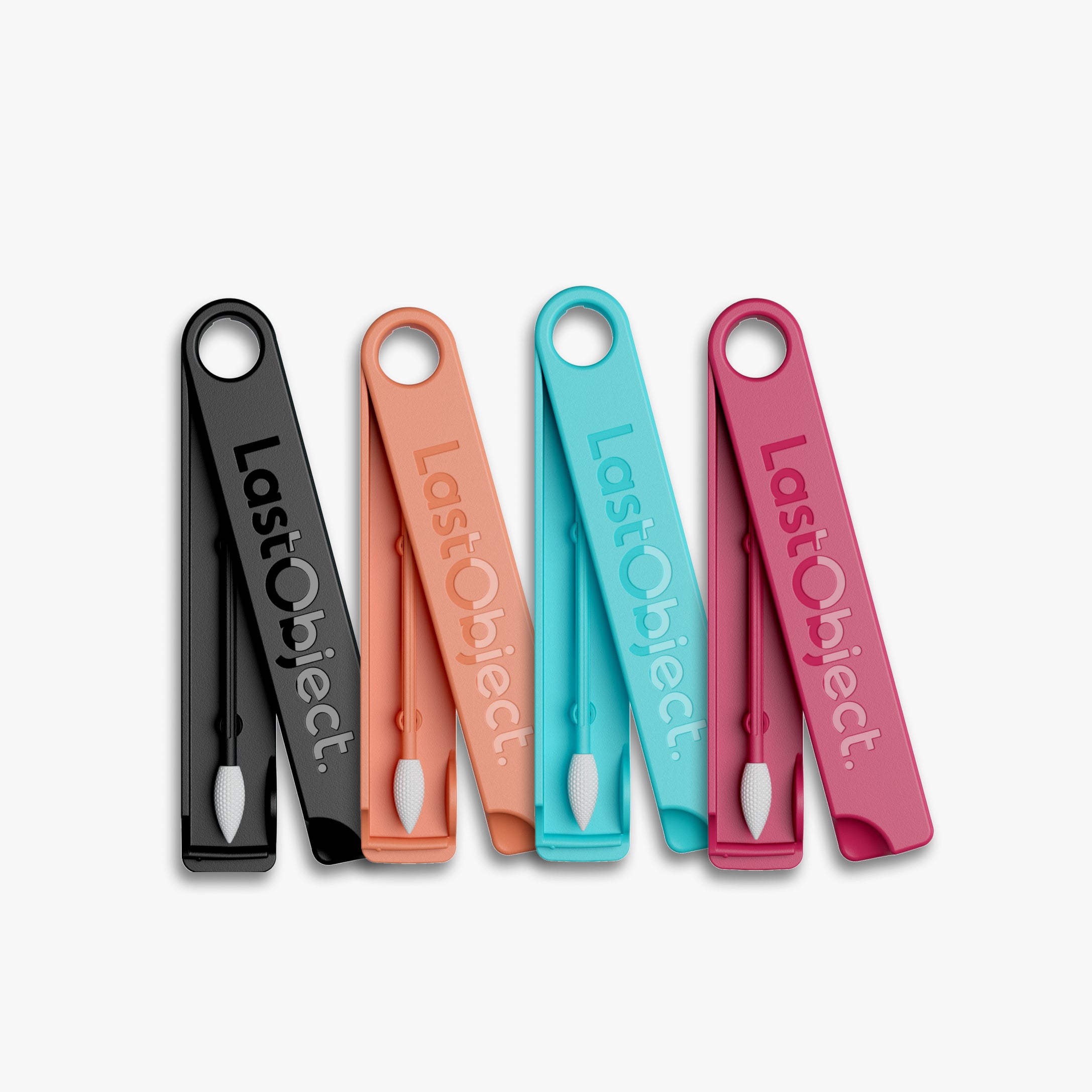 LastSwab Pack Famille cotons-tiges réutilisables mix 4 étuis