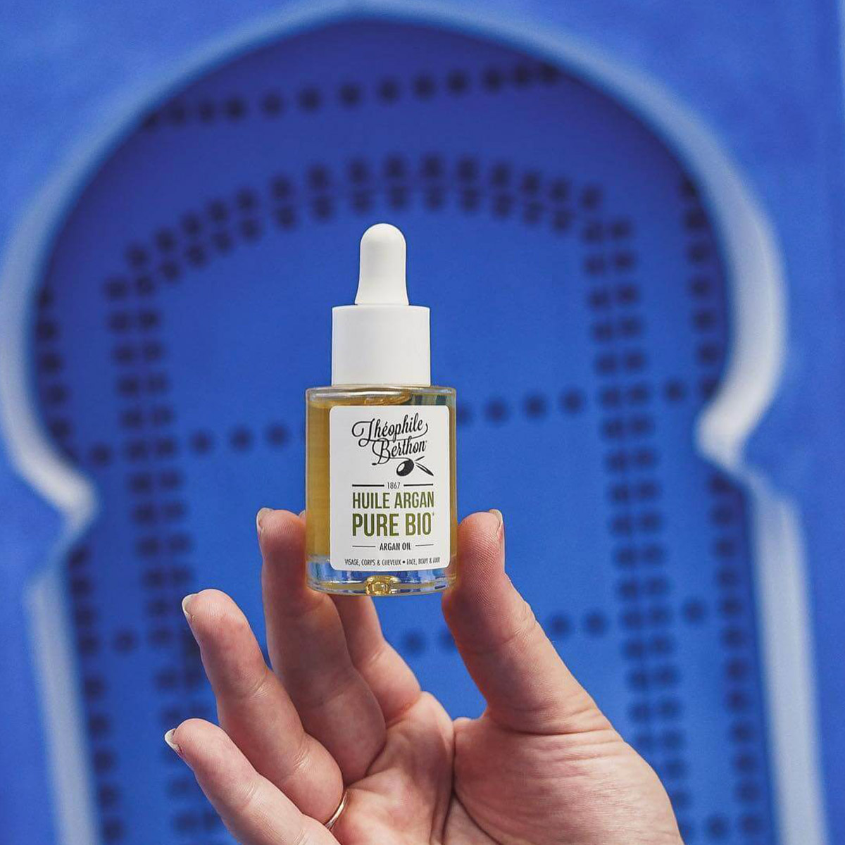 Théophile Berthon Soin corps huile d'argan pure bio 30ml visage