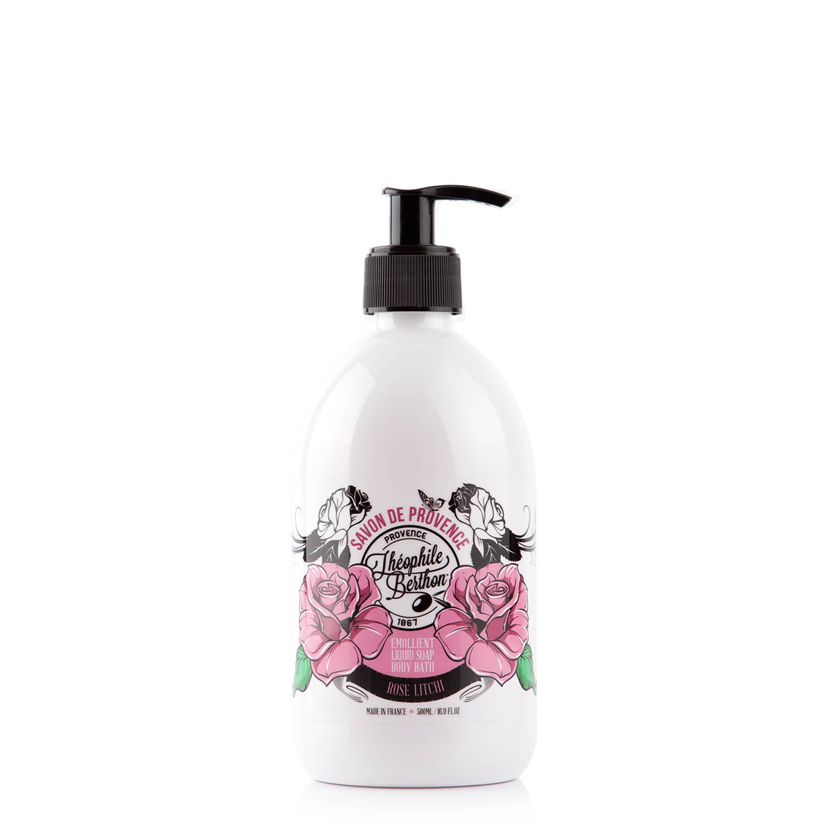 Theophile Berthon Savon de Marseille Liquide Rose Litchi 5L