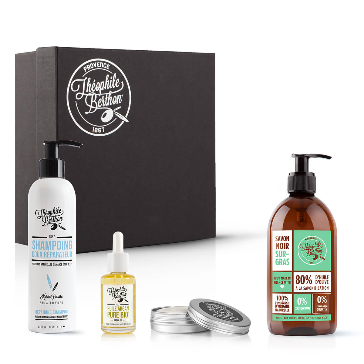 Théophile Berthon Coffret Côté Homme coffret 4 soins homme