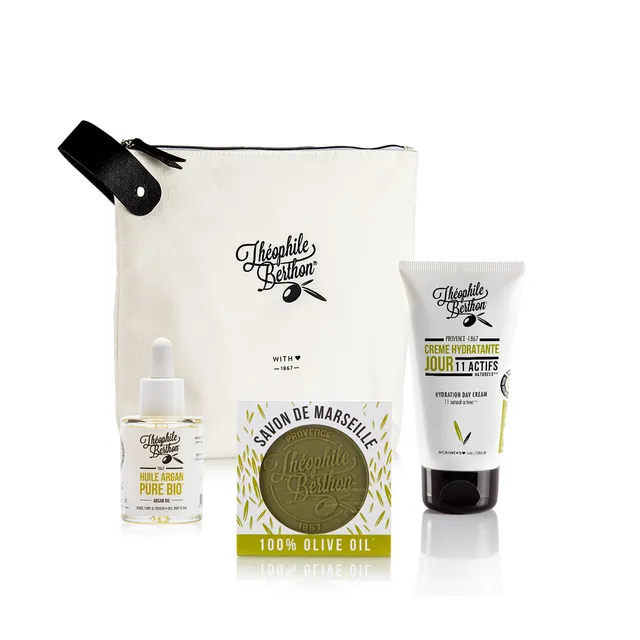Théophile Berthon Trousse Routine Beauté visage 3 soins
