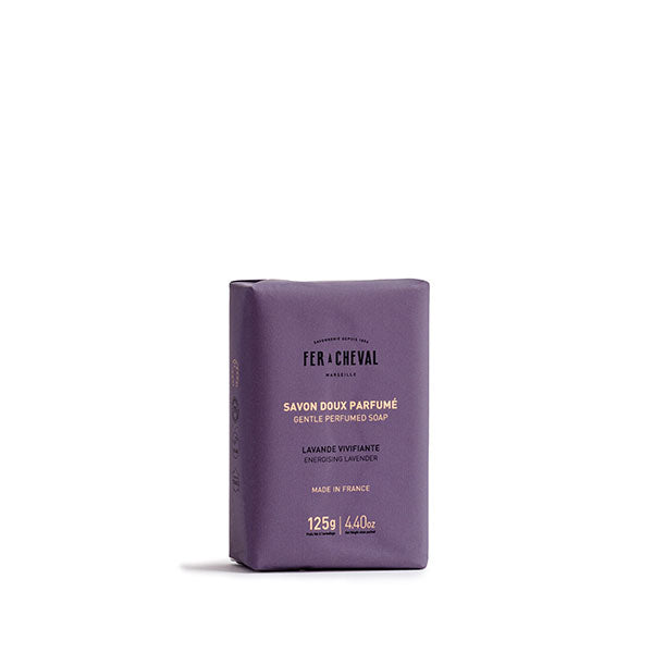Fer à Cheval Savon Doux Lavande Vivifiante Savonnette 125g