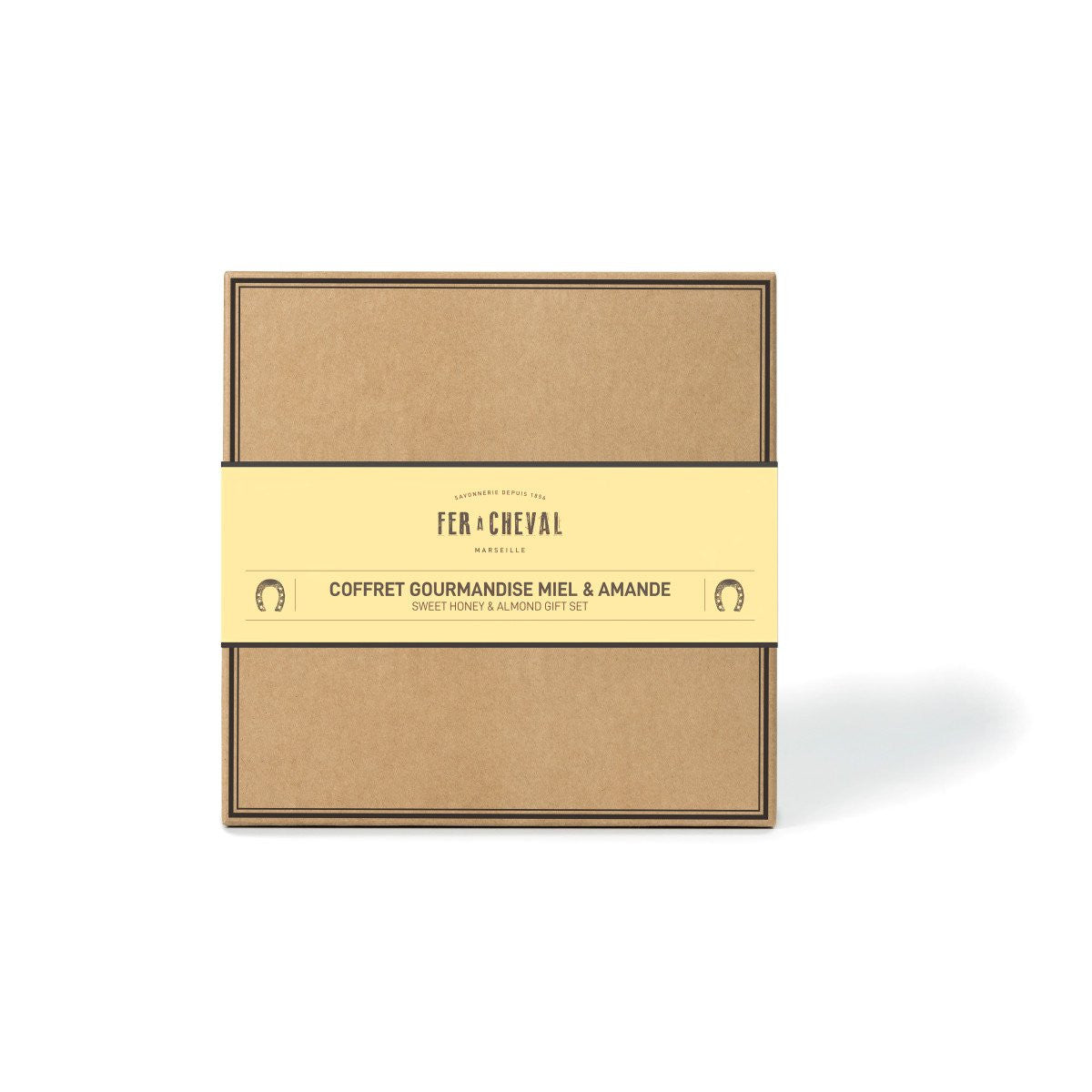 NCDSM Coffrets coffret gourmandise savon olive miel amande 4 pcs