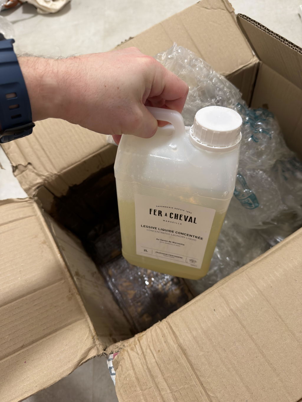 Fer à Cheval Buanderie Lessive Liquide 2L 40 lavages