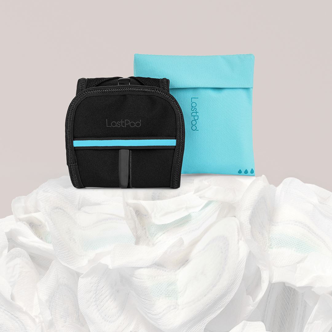 LastSwab LastPad serviette hygiénique lavable noire taille M