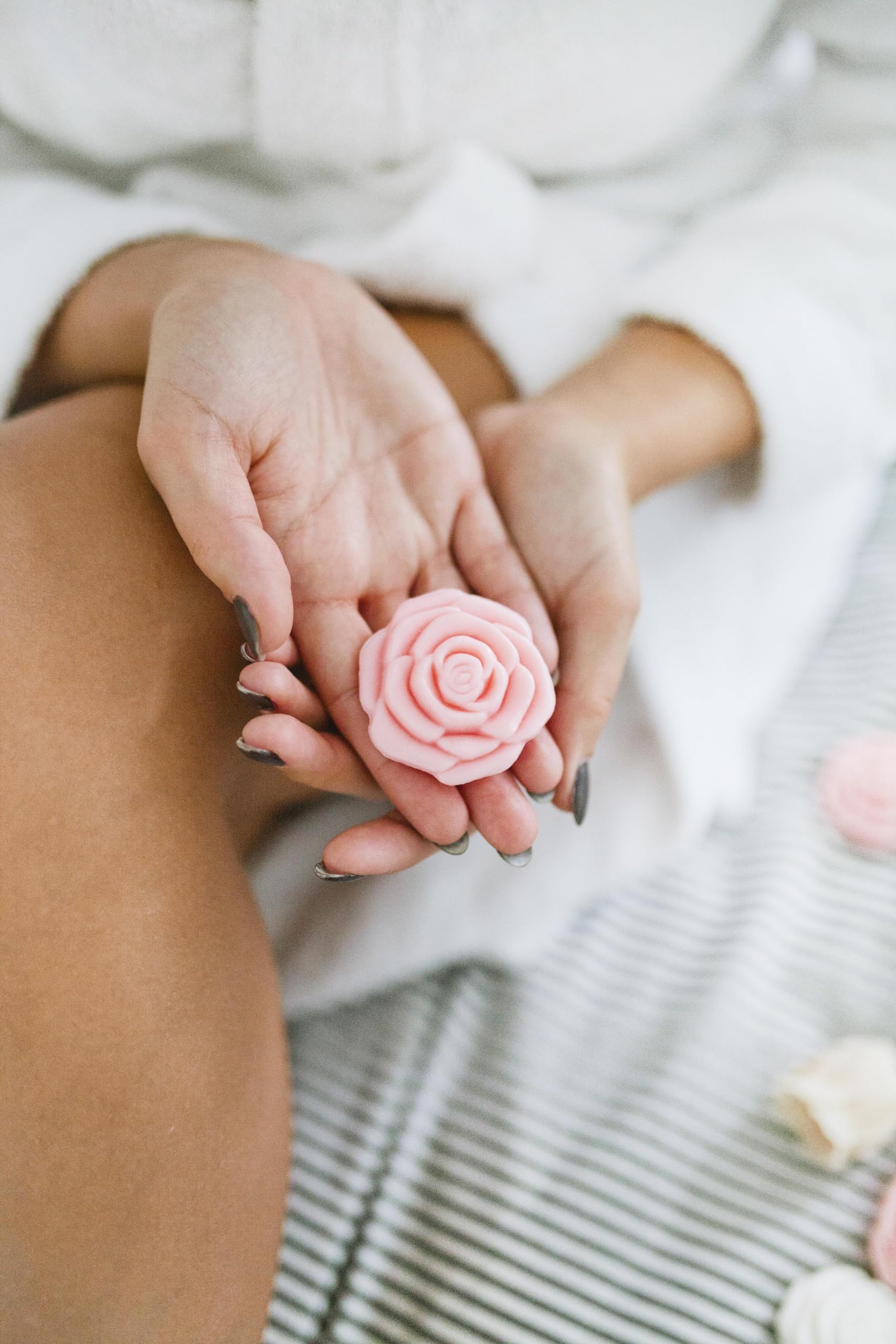 Isabelle Laurier Ladies Set 3 savons roses organza naturel