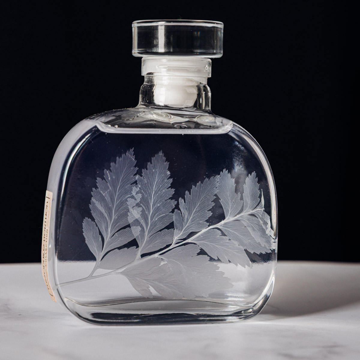 THEOPHILE BERTHON Herbarium Fougère plante immergée blanche signature