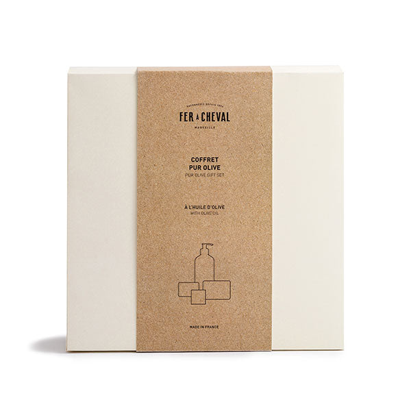 Fer à Cheval Coffret 100% Pur Olive 4 savons