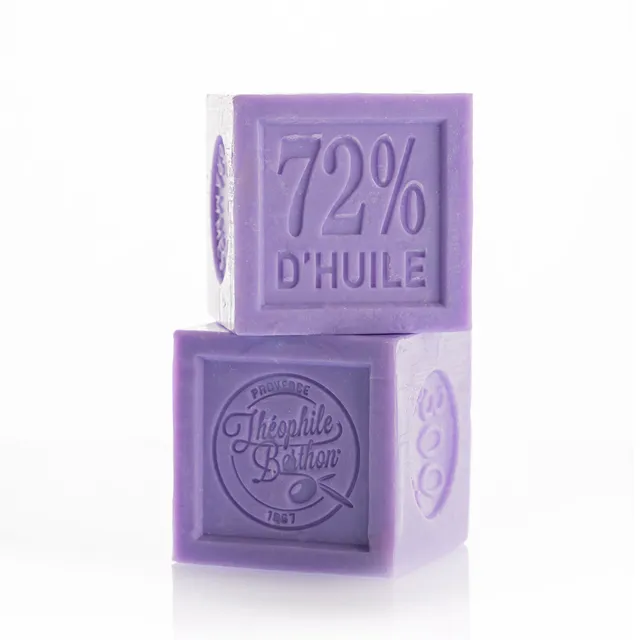 Théophile Berthon Pain de savon Marseille karité bio cube 300g