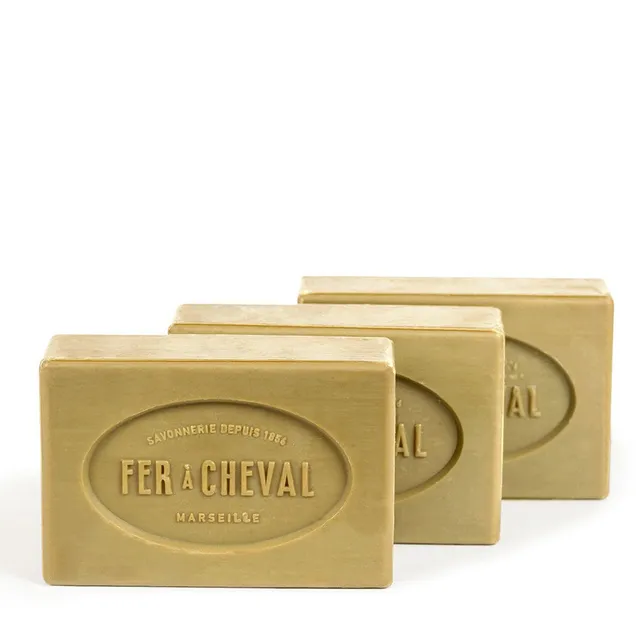 Fer à Cheval Savonnettes Pur Olive Savon 3x250g Naturel