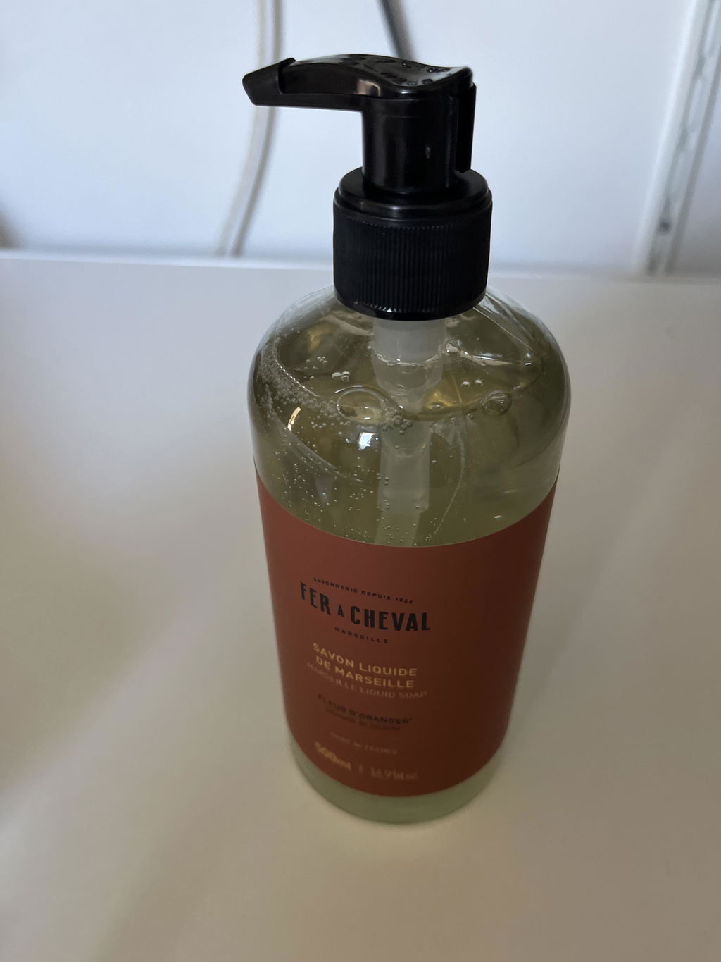 Fer à Cheval Fleur d'Oranger savon liquide 500ml