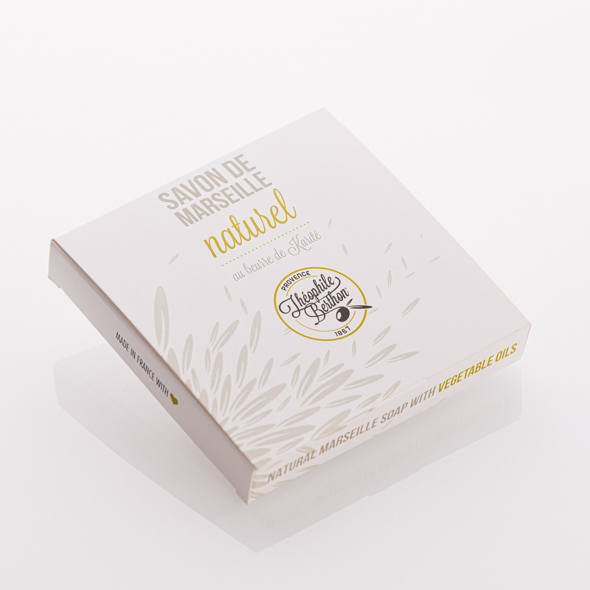 Théophile Berthon Coffrets Trousses écrin 4 savonnettes 50g karité