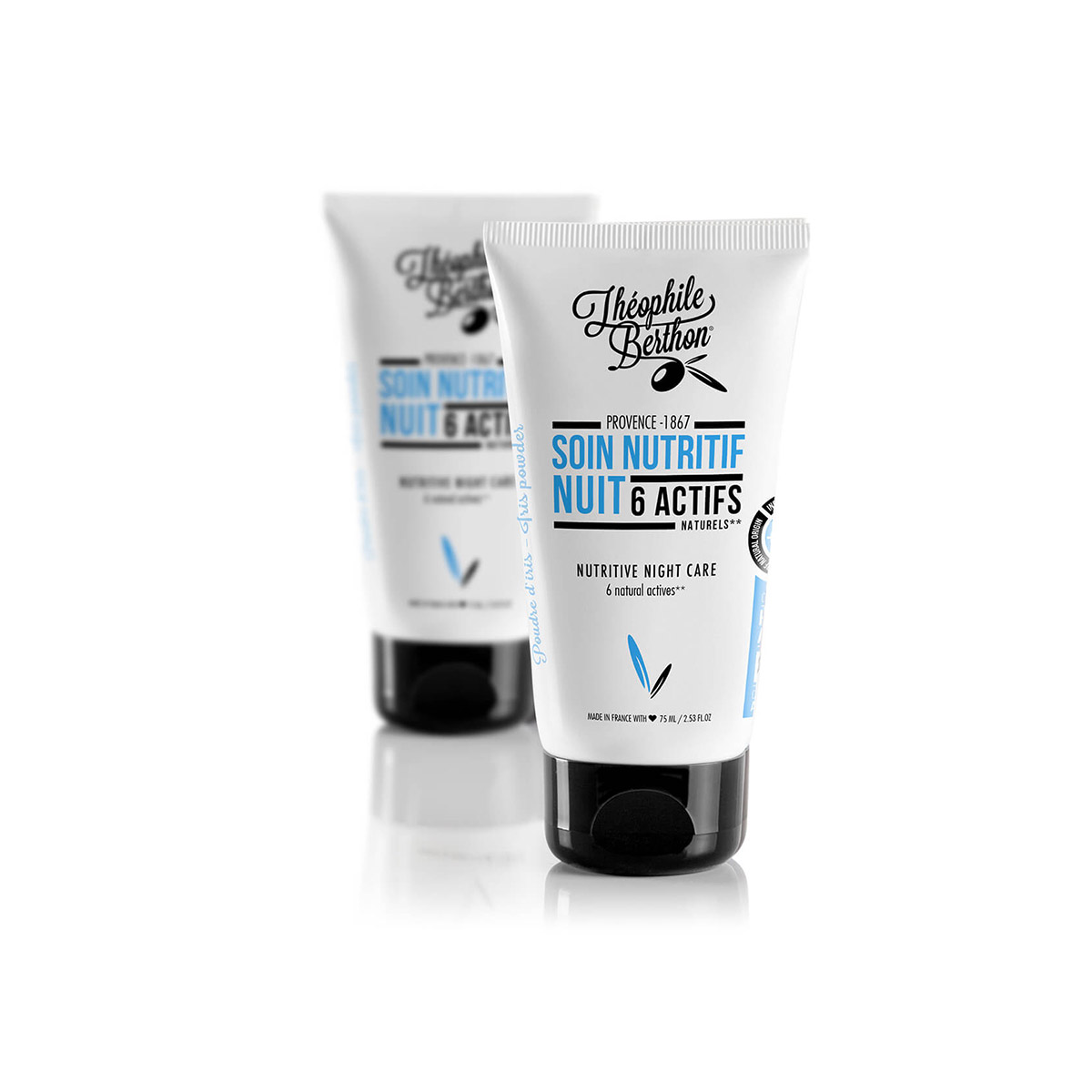 Theophile Berthon Soin Masque Nutritif Nuit Visage 75ml Argan