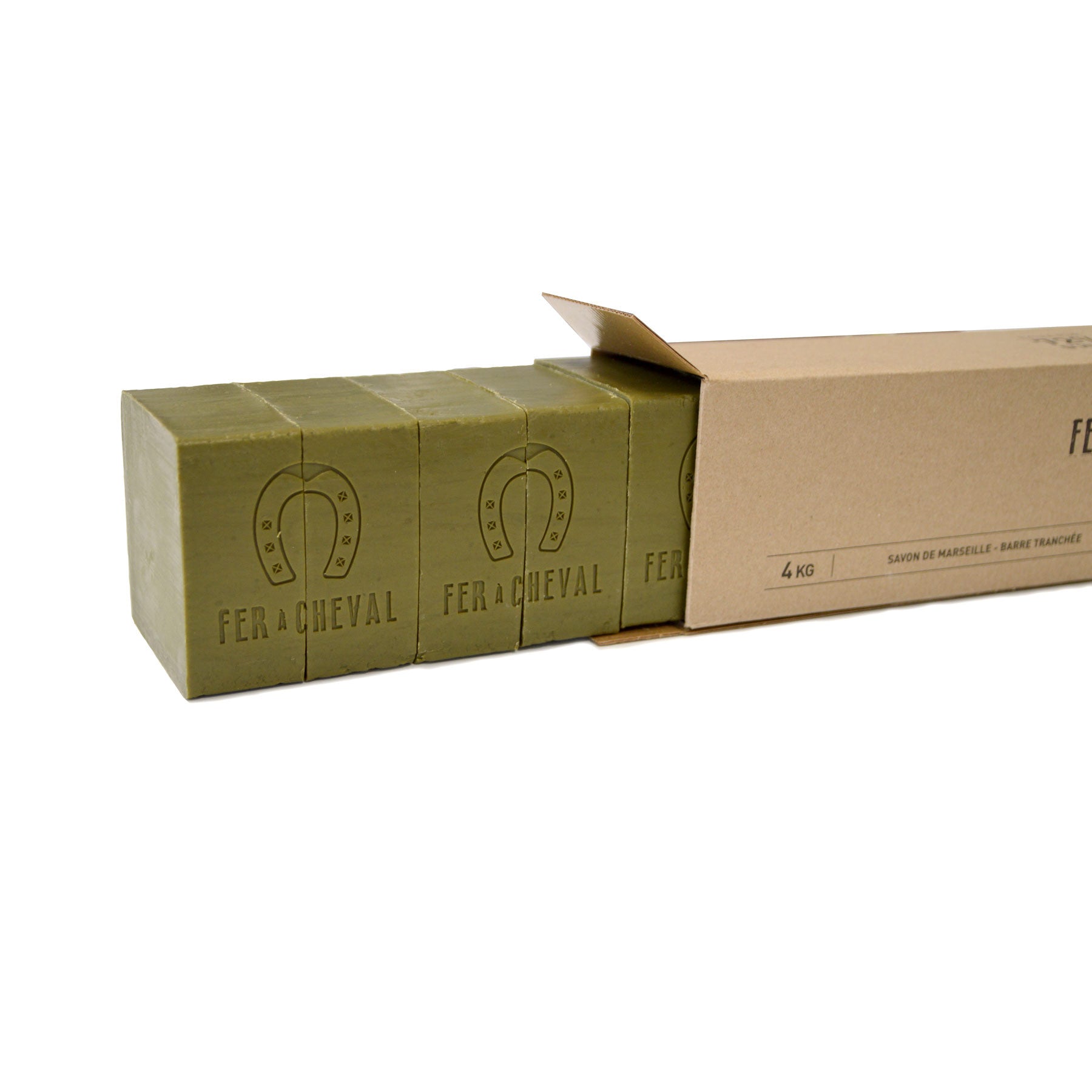 NCDSM Barres Savon de Marseille Pur Olive 4kg 10x400g