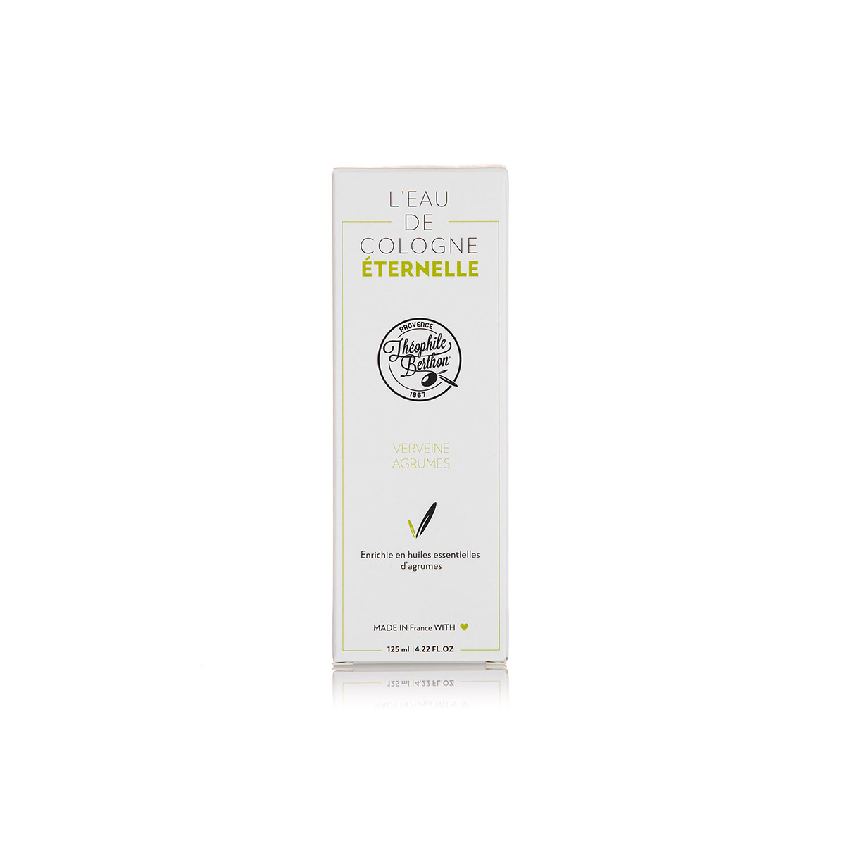Théophile Berthon Éternelle eau de Cologne verveine agrumes 125ml