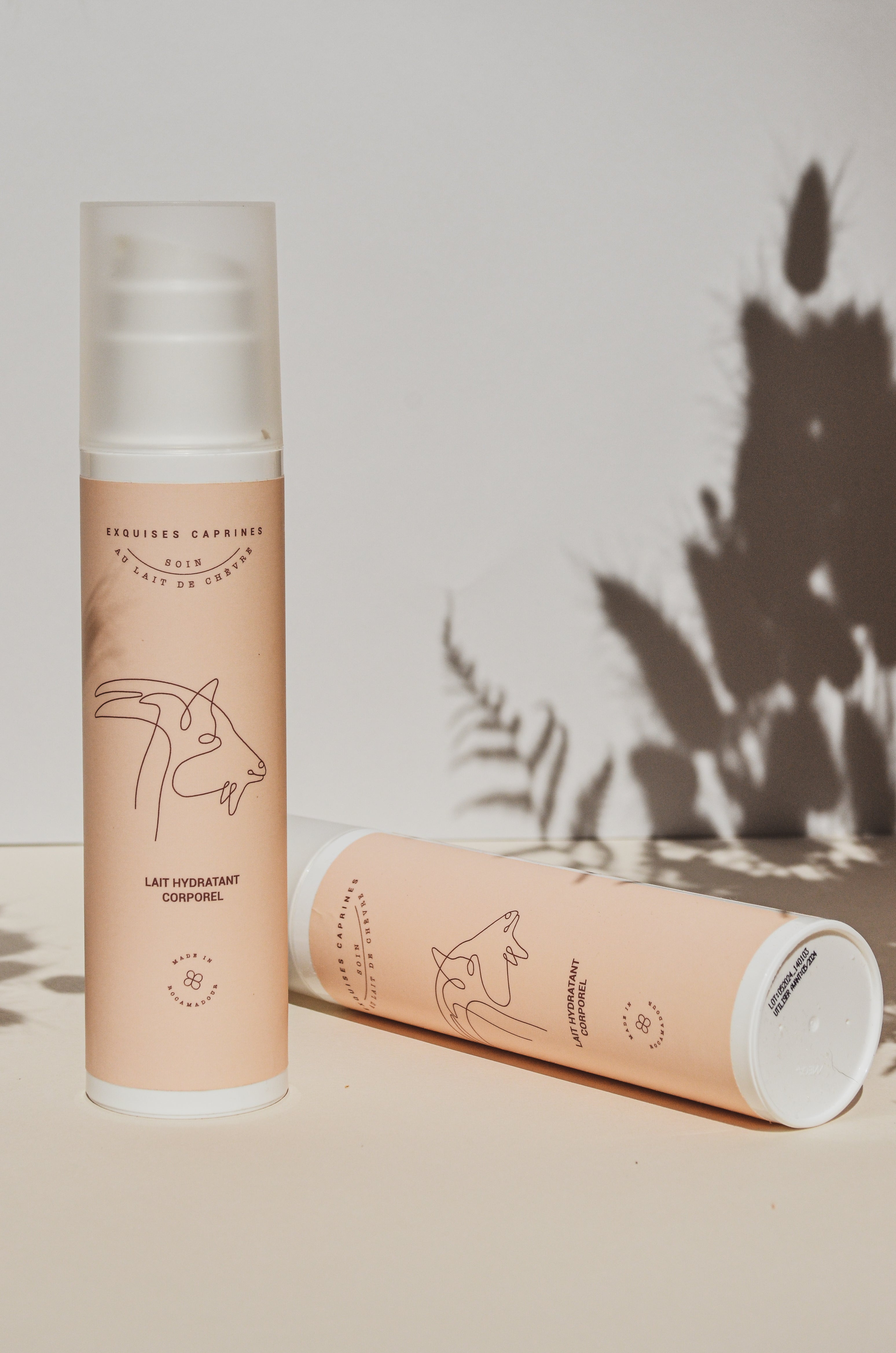 Exquises Caprines Soins lait de chèvre Lait Corporel 200ml sans parfum