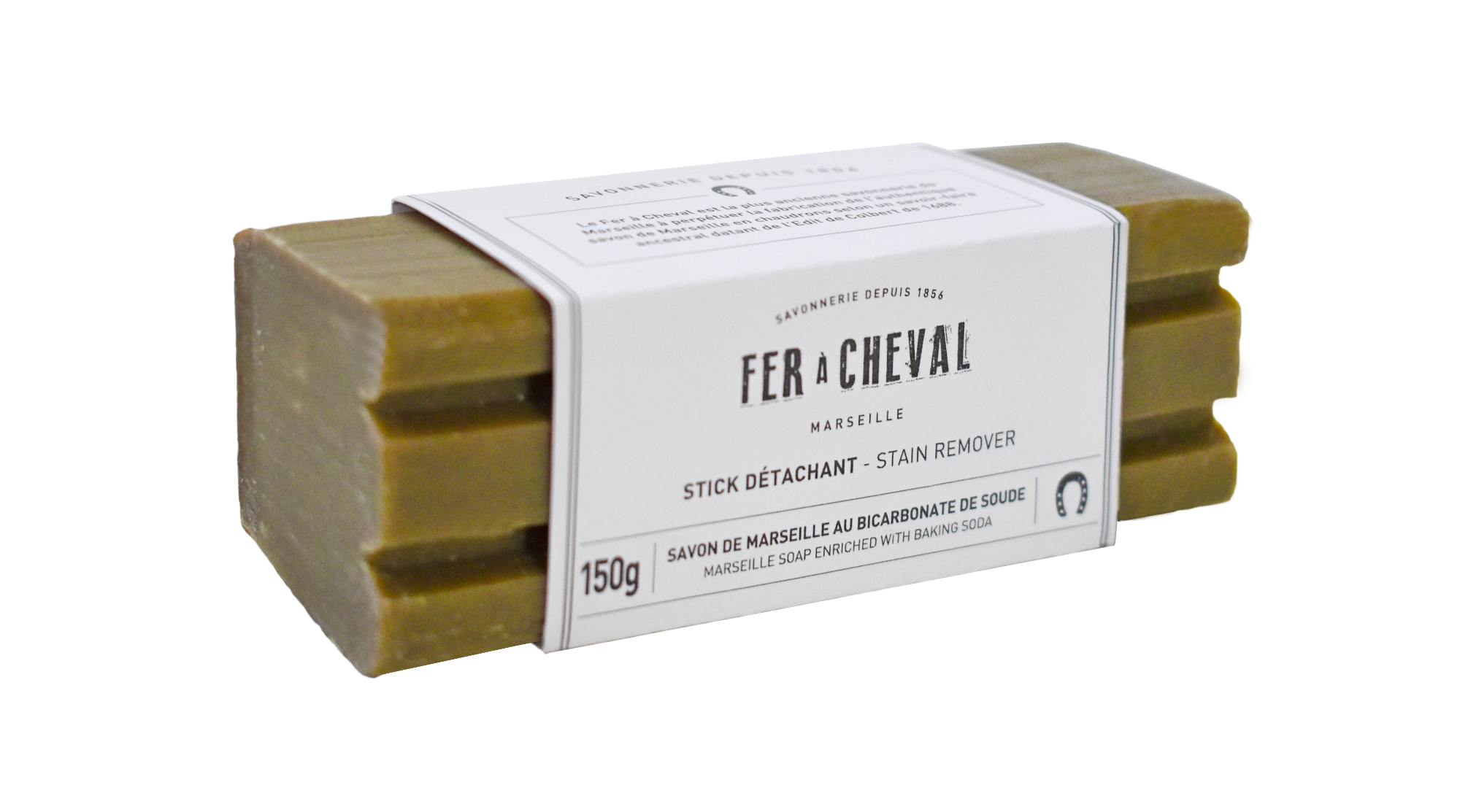 NCDSM Buanderie stick détachant bicarbonate 150g blanc