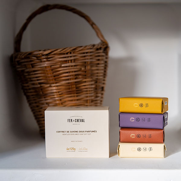 NCDSM Coffrets savon coffret 4 savons parfumés 125g