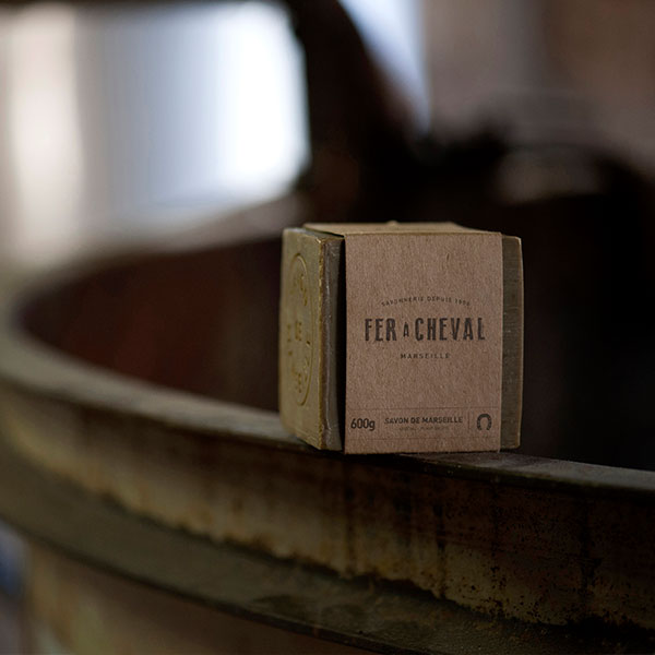 Fer à Cheval Pur Olive Cube Savon Marseille 600g Authentique
