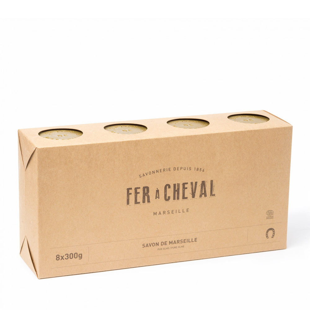 NCDSM Cubes Pur Olive savon Marseille lot 8x300g olive