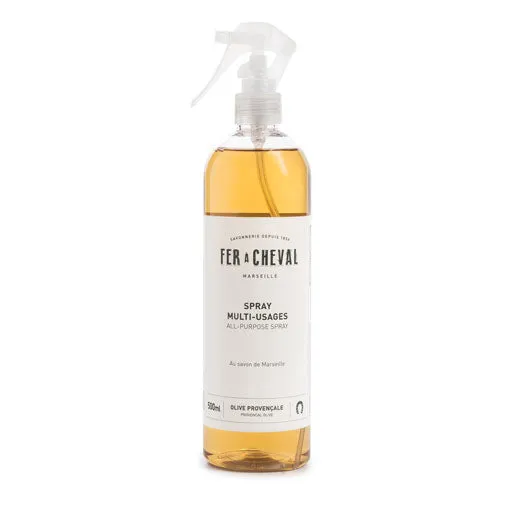 Fer à Cheval Spray Multi-Usages Olive 500ml surfaces lavables