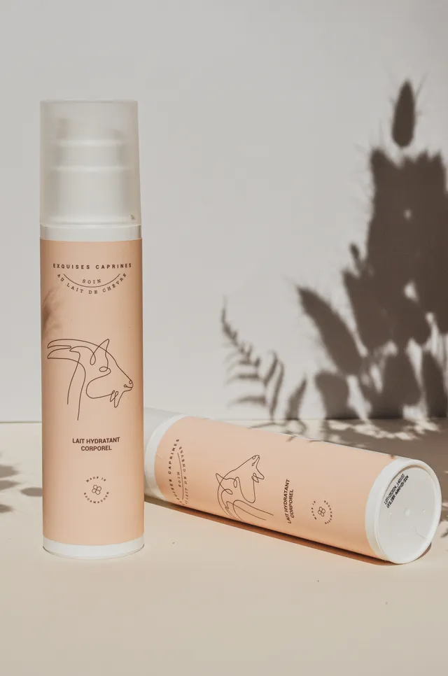 Exquises Caprines Soins lait de chèvre Lait Corporel 200ml sans parfum