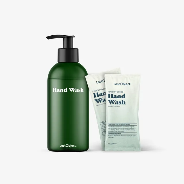 LastSwab Hand Wash savon mains poudre Starter Kit 2x300ml