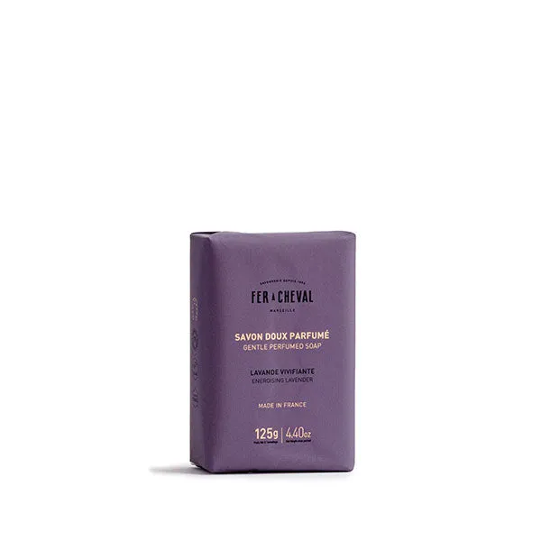 Fer à Cheval Savon Doux Lavande Vivifiante Savonnette 125g