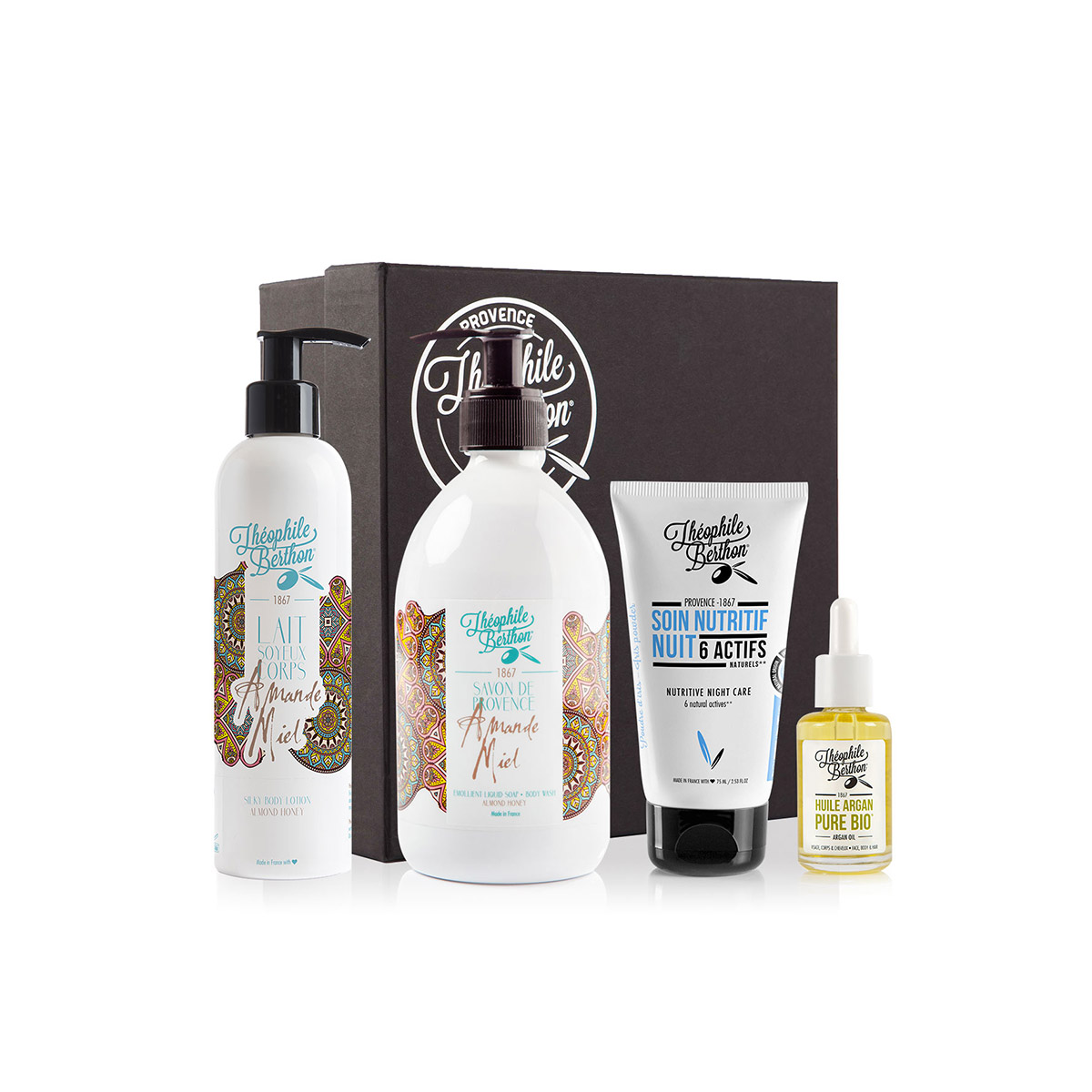 Théophile Berthon Coffrets coffret Clean Cosmétique Amande Miel