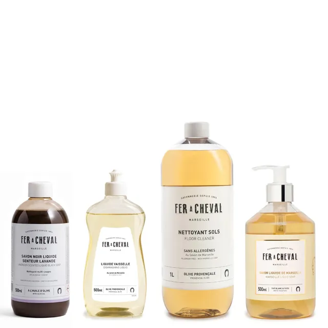 NCDSM L'Instant Maison coffret savon noir vaisselle sols