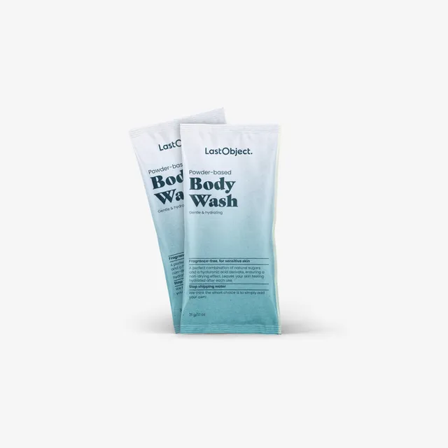 LastSwab Gel Douche poudre recharge 2x 500 ml hydratant